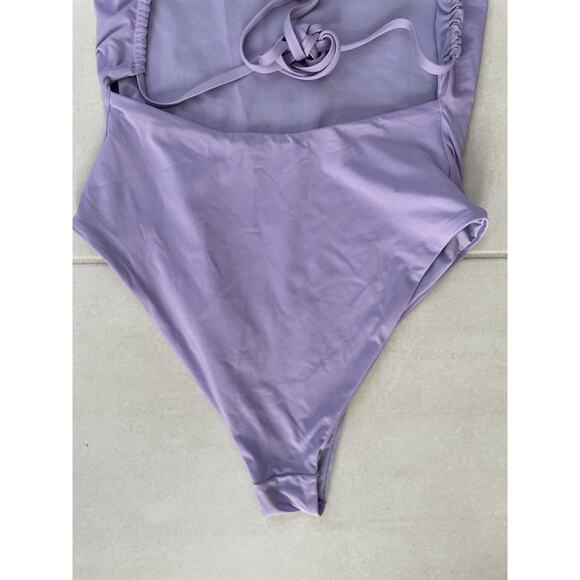 Saie by LA Porte Swim One Piece Swimsuit Strappy Swimwear - Picture 8 of 9